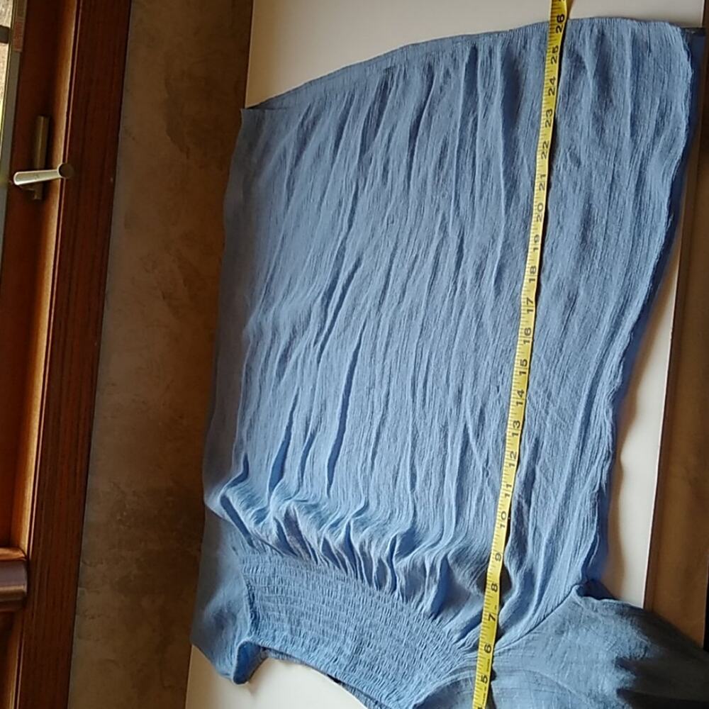 Unique spectrum Women's XL light blue shirt. Festival, Western - Picture 10 of 10
